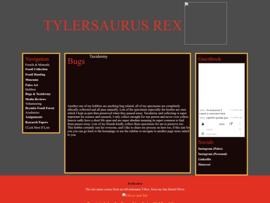 Tylersaurus Rex/bugs screenshot
