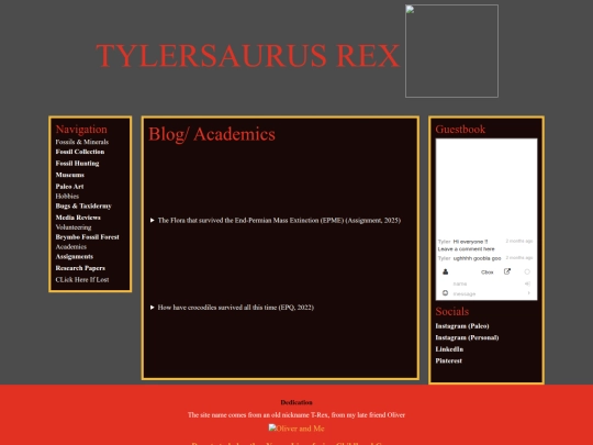 Tylersaurus Rex/uni screenshot