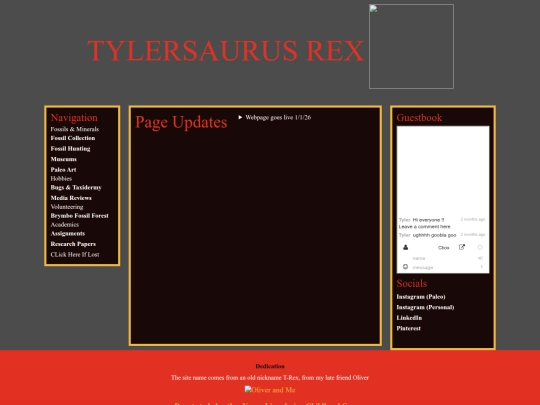 Tylersaurus Rex/updates screenshot