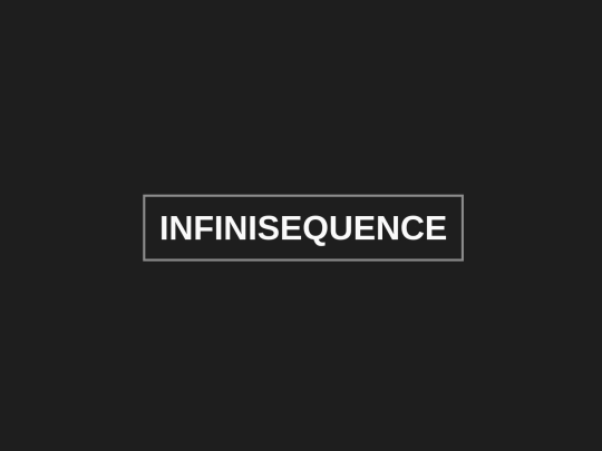 experiments/infinisequence screenshot
