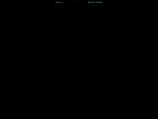 threejs/examples/sandbox/volume-lights screenshot