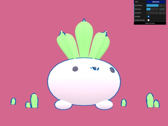 threejs/scene/turniphead_3 screenshot