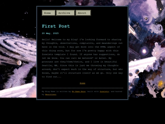 posts/2025-05-20-First-Post screenshot