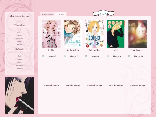 mangas-wishlist screenshot