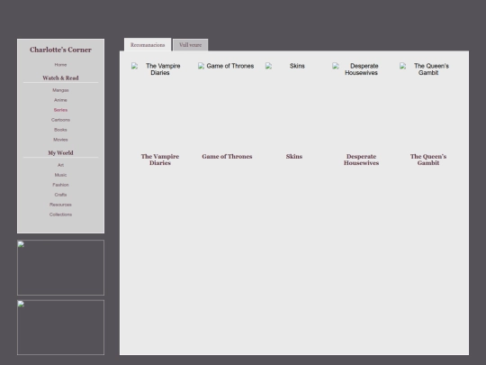 series screenshot