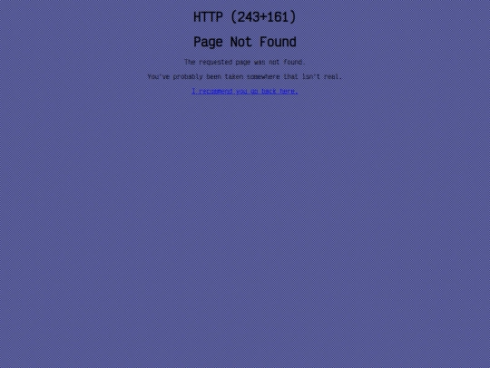 not_found screenshot