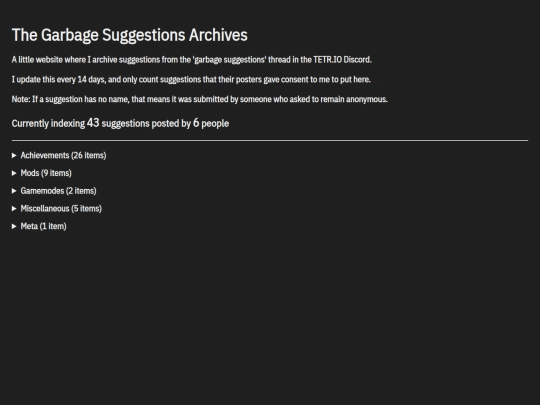 thearchives screenshot