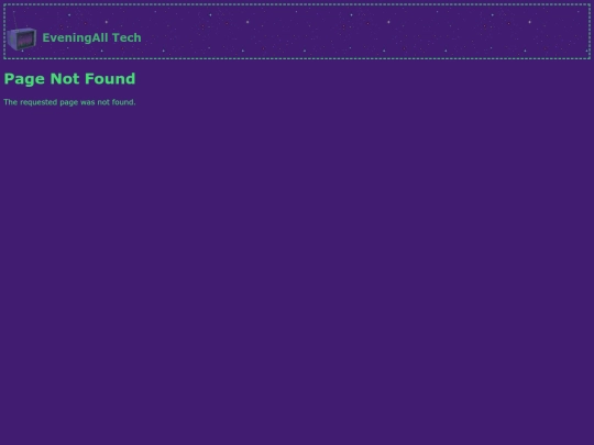 not_found screenshot