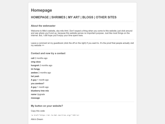 index screenshot