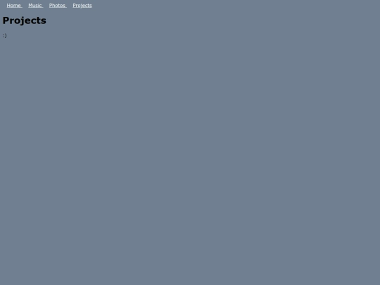projects screenshot
