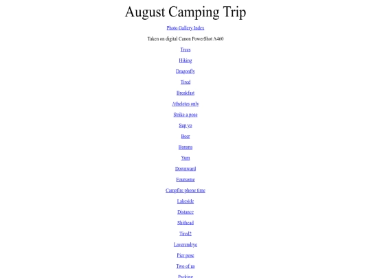 august_camping screenshot