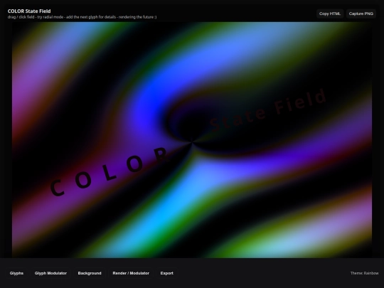ColorStateField screenshot