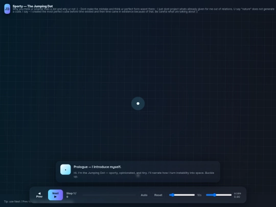 SportyTheJumpingDot screenshot
