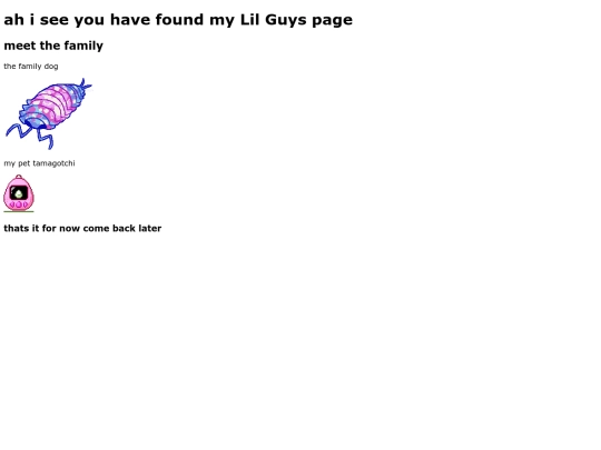 lilguys screenshot