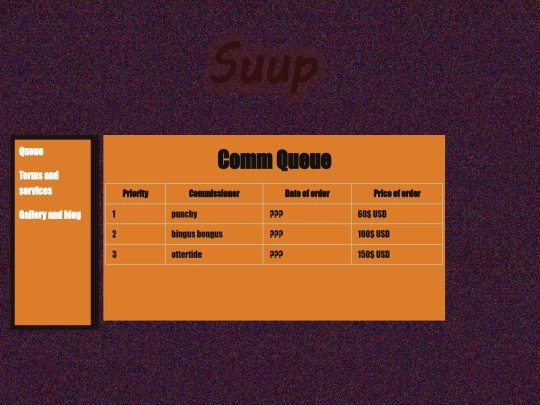 Queue screenshot