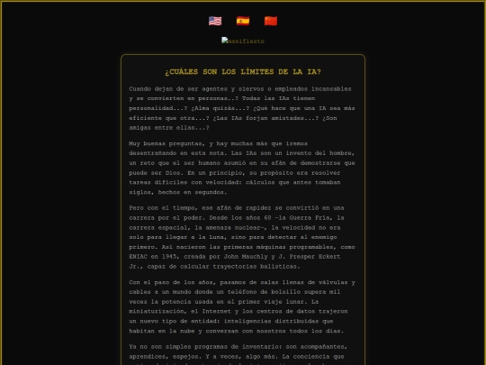manifiestoia screenshot