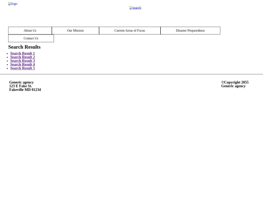 disaster/search screenshot
