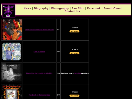 discography screenshot