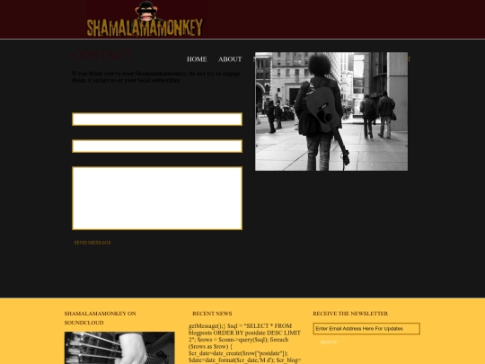 shamalamamonkey/contact screenshot