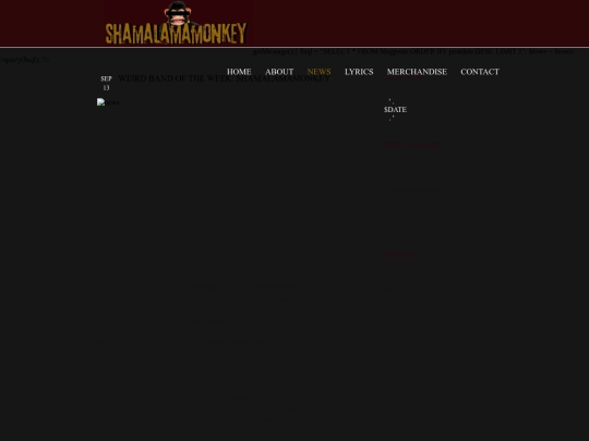 shamalamamonkey/weirdestband screenshot