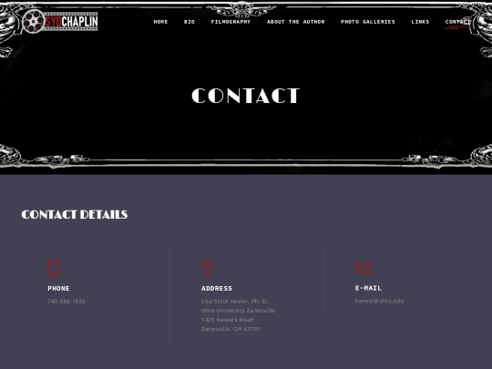 sydchaplin/contact screenshot