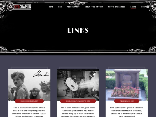 sydchaplin/links screenshot