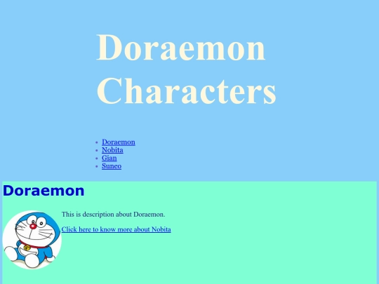 examples/workshop2/characters screenshot