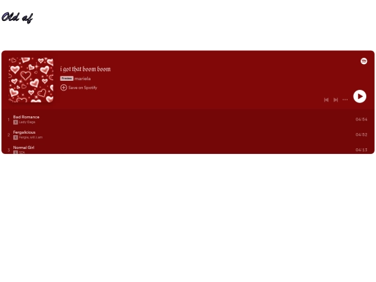 pleilist screenshot