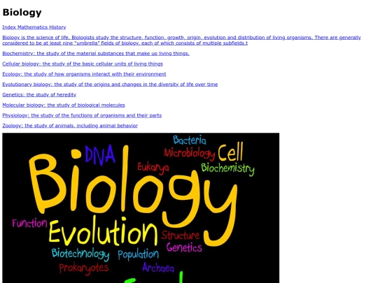 biology screenshot