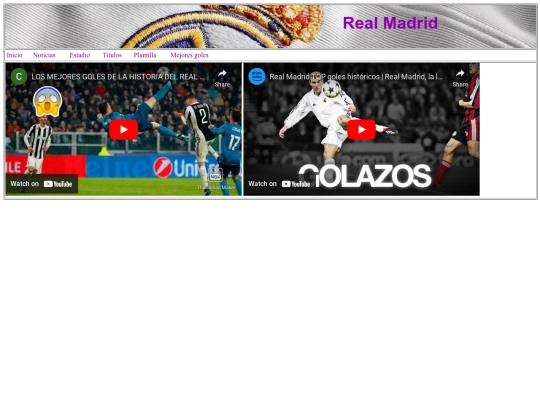 Videos screenshot