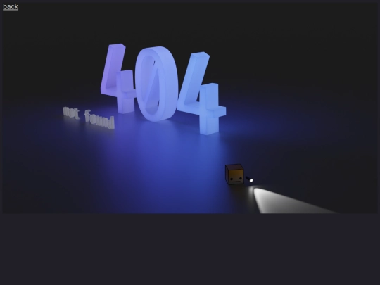 not_found screenshot