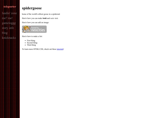 aboutme screenshot