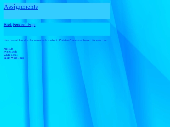 assinments11 screenshot