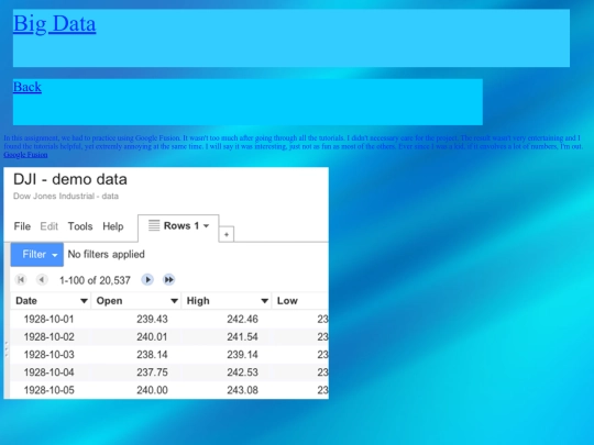 bigdata screenshot