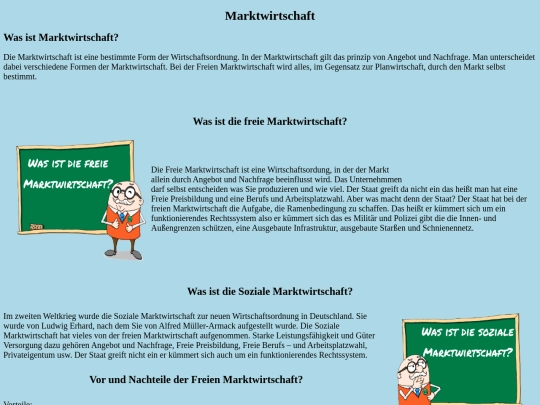 Marktwirtschaft screenshot
