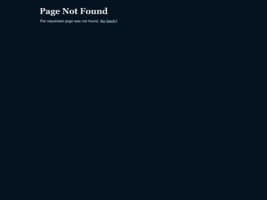 not_found screenshot