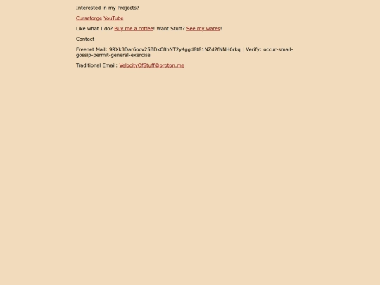VelocityOfBlog/BlogFooter screenshot
