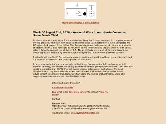 VelocityOfBlog/VelocityOfBlog_08-03-2026 screenshot