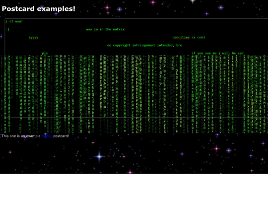 examples screenshot