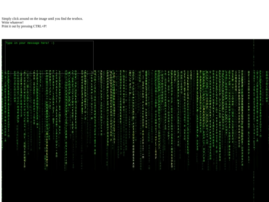 matrix screenshot
