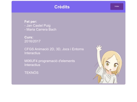 Credits screenshot