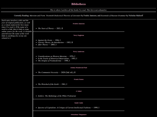 bibliotheca screenshot