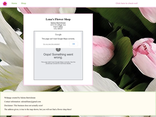 contact screenshot