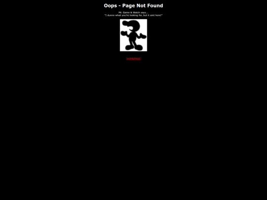 not_found screenshot