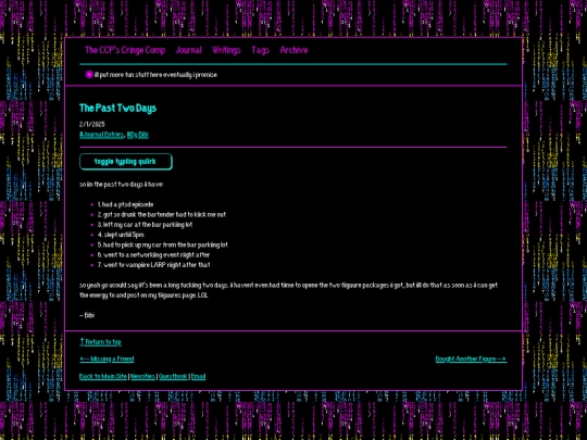 blog/posts/2025-02-01-past-two-days screenshot