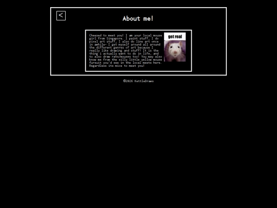 aboutme screenshot