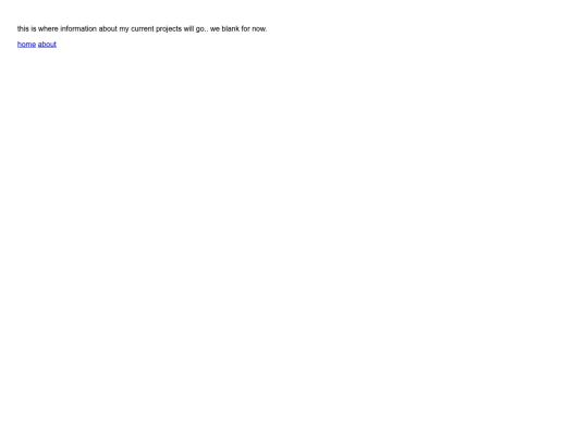 projects screenshot