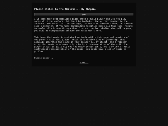 mazurka screenshot