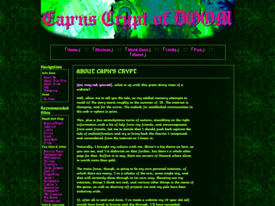about/aboutsite screenshot
