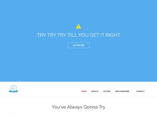 articles/Week10/KamzThxPxpe/YouveAlwaysGottaTry screenshot